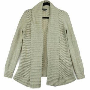 Vince wool yak cream knit sweater cardigan